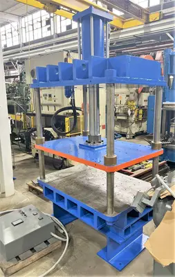 100 Ton Custom Press • Used Custom 4-Column Press
