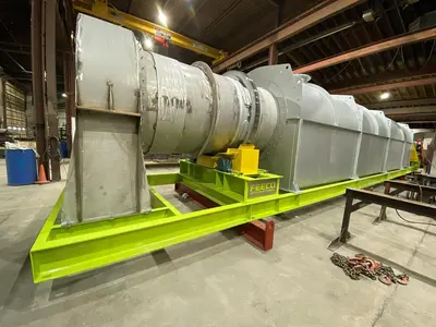 USED 2021 FEECO INTERNATIONAL INDIRECT ROTARY CALCINER SYSTEM