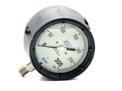 NEW WIKA 9834049 PROCESS GAUGES – TYPE 233.34 – 300 PSI – SIZE 4.5"