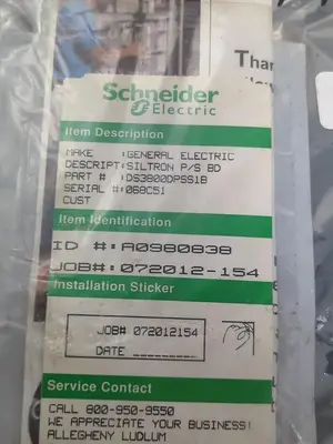 USED GE DS3800DPSS1B