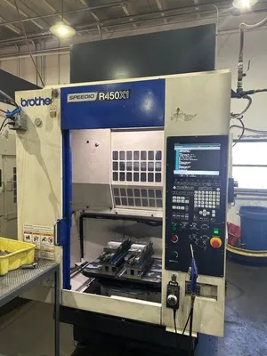 2015 BROTHER SPEEDIO R450X1 CNC Drilling and Tapping Centers | Silverlight CNC, Inc (1)