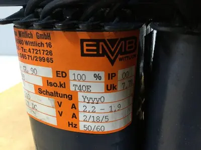 USED EMB WITTLICH PU90 + GL90