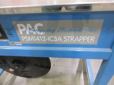 PAC STRAPPING MACHINE WITH  STRAPPING