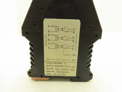 BEI EM-DR1-IC-5-TB-24V/5 Optical Isolator Module 5V Logic 5-24VDC Supply