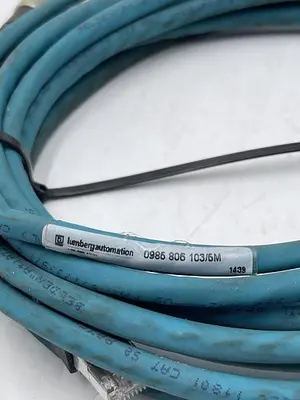 Used LUMBERGAUTOMATION LUMBERG AUTOMATION 0985 806 103/5M Misc Electrical & Power Parts | ND Industrial Surplus #1213158