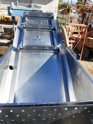 Conveyor, Screw, 10" x 7', S/st, Dbl, Incline, #S742038