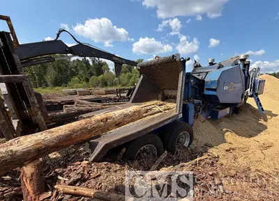 Used 2010 PETERSON MODEL 4300 PORTABLE DRUM CHIPPER Wood Chippers North Carolina US | CAROLINA MACHINERY SALES #1469333