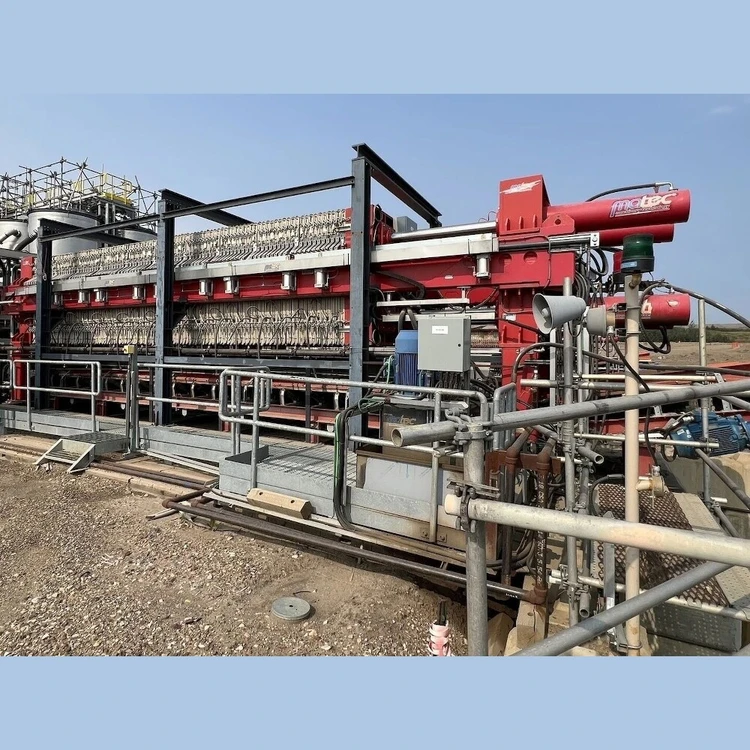 Used 2016 MATEC MACHINERY TECHNOLOGY MAGNUM FP2000X2000/100 NEWTT HTP Filter Presses British Columbia CA | Savona Equipment LTD #1170222