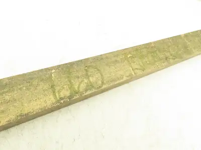 660 Bronze Stock Rectangle Oversize Flat Bar 1-1/2"x 2-1/2"x 36-3/8"L  48lbs