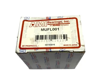 New | in-Stock AMI Flange Ball Bearing, Double Sealed, 2-Bolt, 12mm Bore PLC Processors Michigan US | Maverick Industrial Sales #1506042