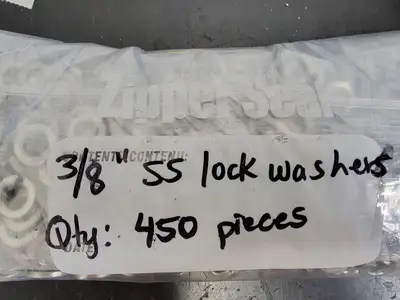 3/8" Stainless Steel Lock Washer (Bag of 450)