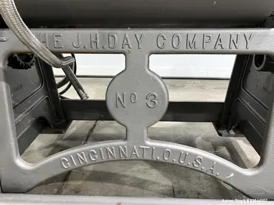 Used J.H. Day Co.Light Duty Double Arm Sigma Blade Mixer, Model # 3, Blades are of overlapping design.