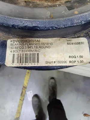 Bearing Flanged 15/16" ID 10.88" OD 3.94" LTB Round DVC22K3115SM