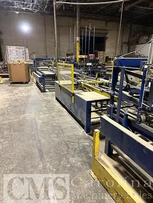 USED 2023 PALLET CHIEF PC IV NAILER WITH DELUXE STACKER