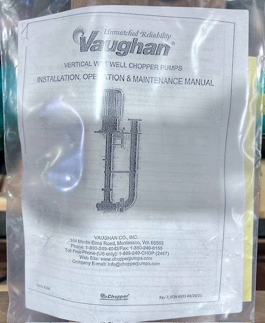 Used Vaughan V3F Pumps Minnesota US | Peak Machinery, Inc. #284893