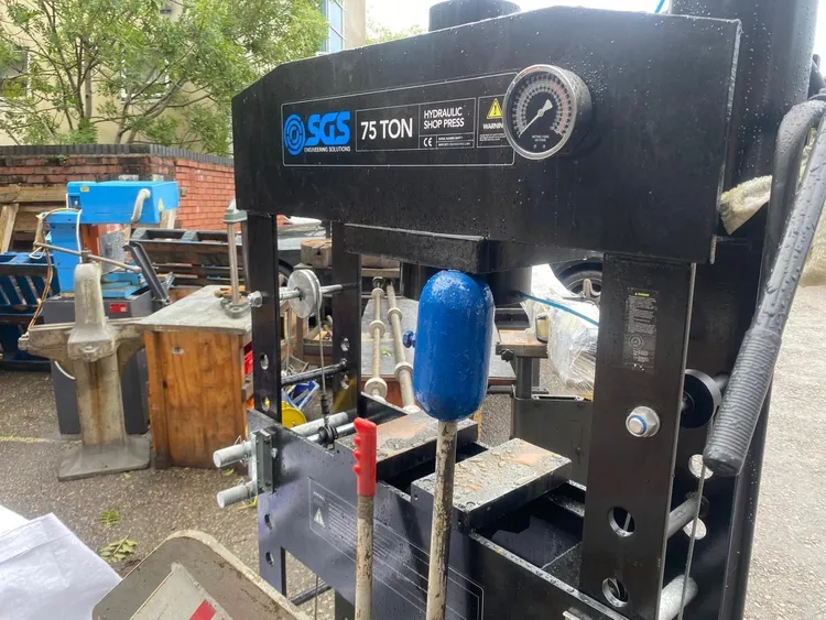 SGS Hydraulic Press 75 Tonne Presses | Bowland Trading Ltd