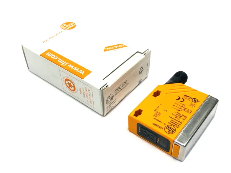 New | in-Stock IFM RECTANGULAR COLOR RECOGNITION SENSOR O5C-MAKG/US100 Photoelectric Sensors Michigan US | Maverick Industrial Sales #1091005