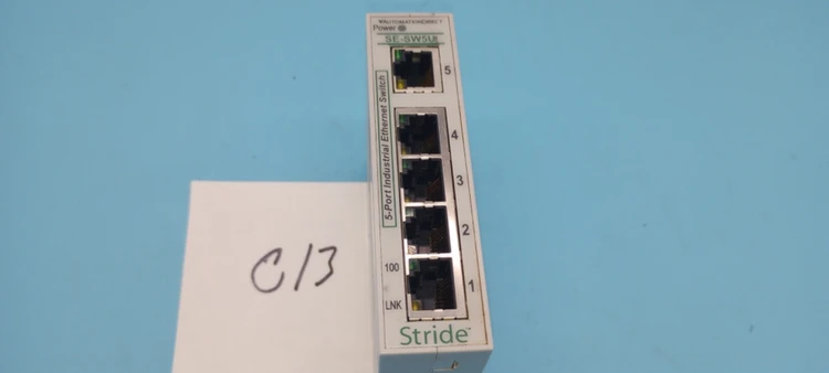 Used STRIDE INDUSTRIAL STRIDE INDUSTRIAL SE-SW5U PLC Ethernet Equipment Arizona US | ASSET CONVERSION SPECIALISTS, INC. #320981