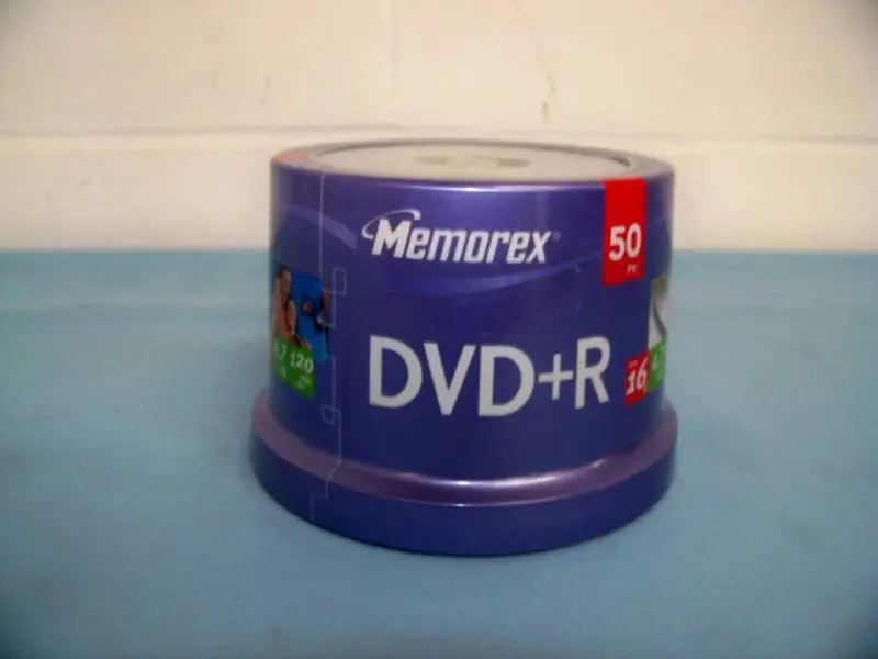 (50) Memorex DVD-R Discs - NEW IN PACKAGING