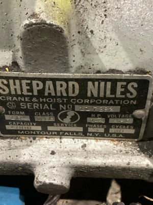 USED SHEPARD NILES C17