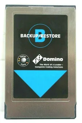 NEW DOMINO CODING SOLUTIONS WED8P001SRA01P0059 12995 BACKUP RESTORE CARD