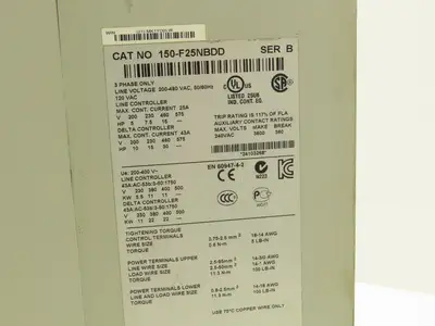 Allen Bradley 150-F25NBDD SMC Flex Soft Start Control Module 30 Hp 480V 3Ph READ