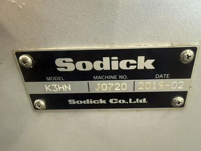 2019 SODICK K3HN ELECTRIC DISCHARGE MACHINES, (Small Hole), N/C & CNC | Machinery Network (6)