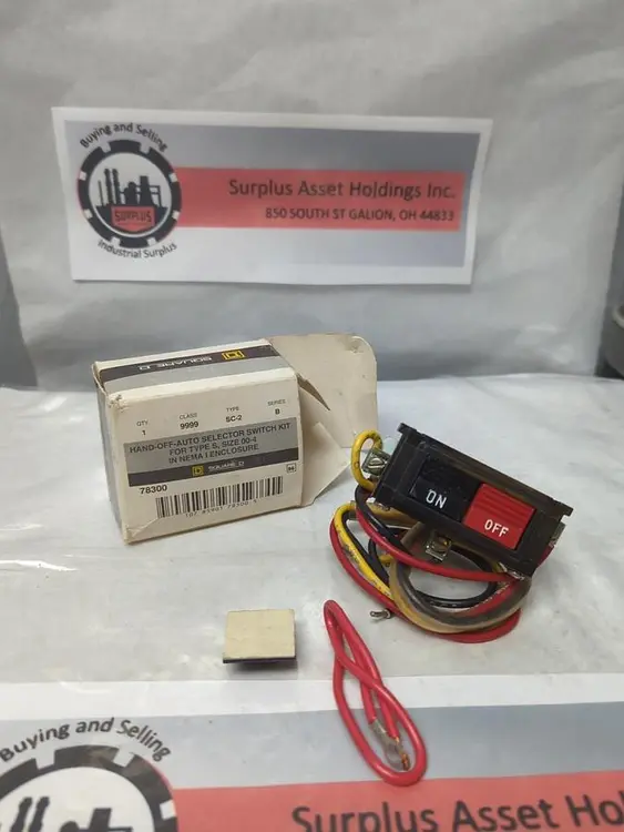 New | in-Stock SQUARE D 78300 Miscellaneous Equipment (Electrical & Power) Ohio US | Surplus Asset Holdings #1238831