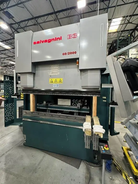 Used SALVAGNINI B3/60-2000 Press Brakes California US | MANUFACTURING SOLUTIONS #1506840