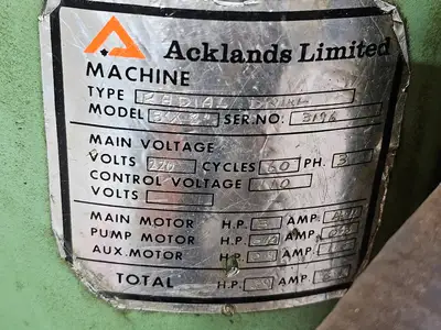 Used SUMMIT 3' X 8" Radial Drills British Columbia CA | Lenmark #1488848