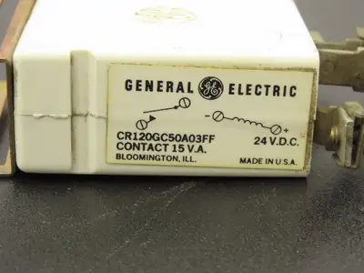 General Electric CR120GC50A03FF Contact 24VDC 15VA Lot of 4