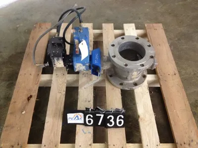 Neles Jamesbury 6"-150 V-Ball Control Valve