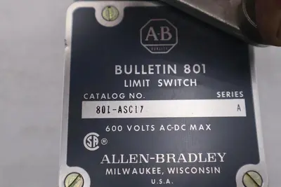 ALLEN BRADLEY 801-ASC17 / AB 801ASC17 SER A STOCK L-430-C