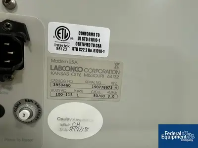 USED Labconco Labconco EXPert Filtered Balance Enclosure