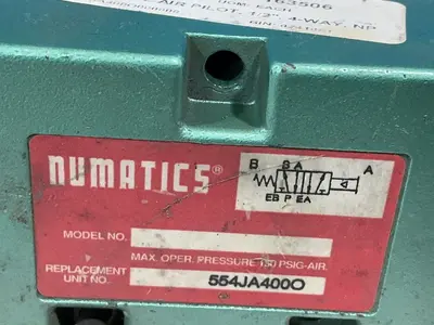 Used NUMATICS 554JA400O Pumps Ohio US | HGR 24 #1506571