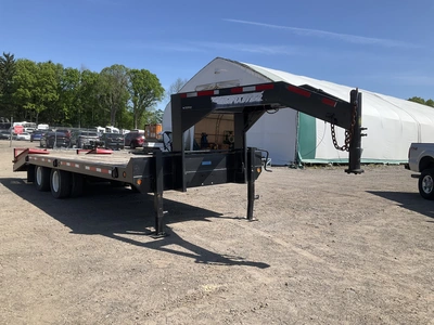 2001 Towmaster TG-20 Equipment Trailer Flat Bed Trailer