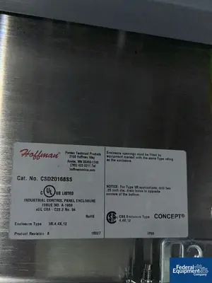 Used Optel Optel OP300 Case Label Inspection System with mk North America GUF-P 2000-AC Conveyor Inspection Machines Ohio US | Federal Equipment Company #1566200