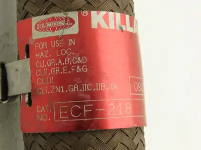 Hubbell Killark ECF-218 Bronze Flexible Coupling Hose 3/4"x 18" Explosion-Proof