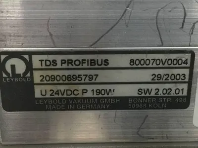 USED LEYBOLD TW250 S