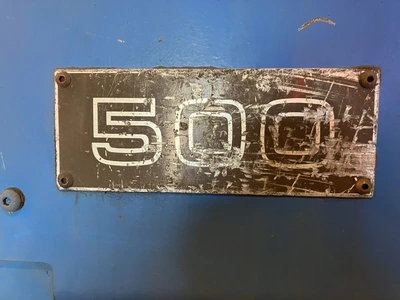 1/2" x 12ft Cincinnati Hydraulic Shear STOCK #4210