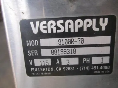 USED VERSAPPLY 9100R-70