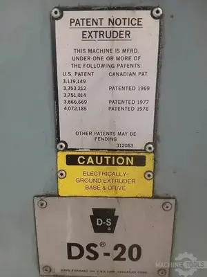 USED 1993 DAVIS STANDARD DS-20
