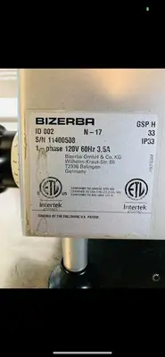 2017 Bizerba GSP-H Manual Gravity Feed Deli Slicer Fully Refurbished Tested & Working