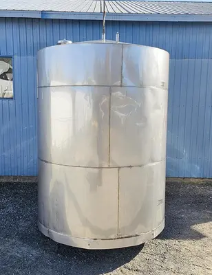 Used 3400 Gallon Tank, Stainless Steel
