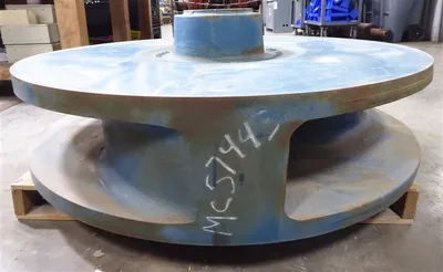 50" 686108PS High Chrome Iron T5 3 Vane Impeller for Metso Slurry Pump Surplus
