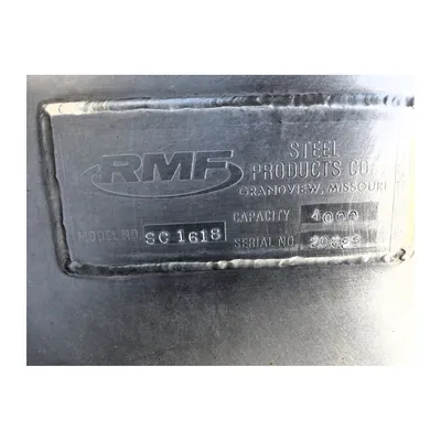 USED RMF STEEL PRODUCTS CO. SC1618