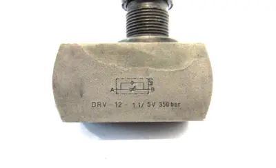 USED HYCON DRV-12-1 1/5V NEEDLE VALVE DRV12115V