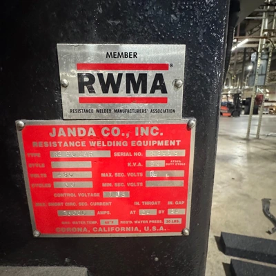 JANDA R2-50-24 Rocker Arm Spot Welders | SNL Machine Trader LLC (5)