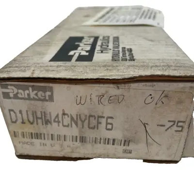 NEW PARKER D1VHW4CNYCF6 SOLENOID VALVE 120/110V 60/50HZ