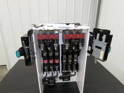 Siemens DS36U Bucket Double Breaker MCC Fused Motor Disconnect 600V 75Hp